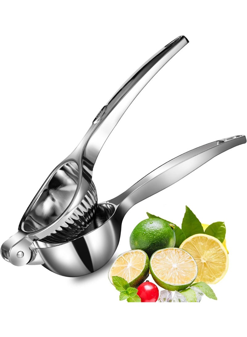 Tease Stainless steel lemon squeezer with high-quality, heavy-duty, solid metal construction. - Image 1
